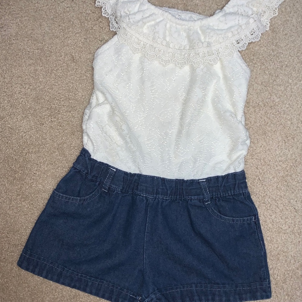 Size 6 girl Romper